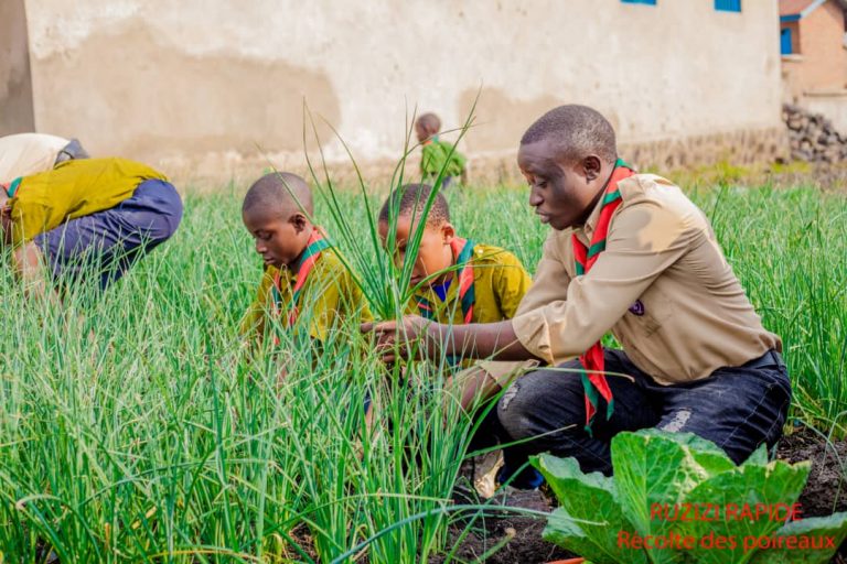 Nord-Kivu : Des engagements de jeunes scouts pour faire face aux défis de sécurité alimentaire et du changement climatique