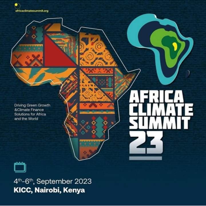 Sommet Africain sur le Climat 2023 : se tient au Kenya