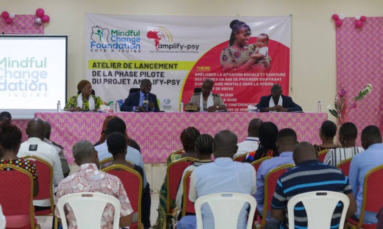 AMPLIFY-PSY: A Lifeline for Maternal Mental Health in Côte d’Ivoire
