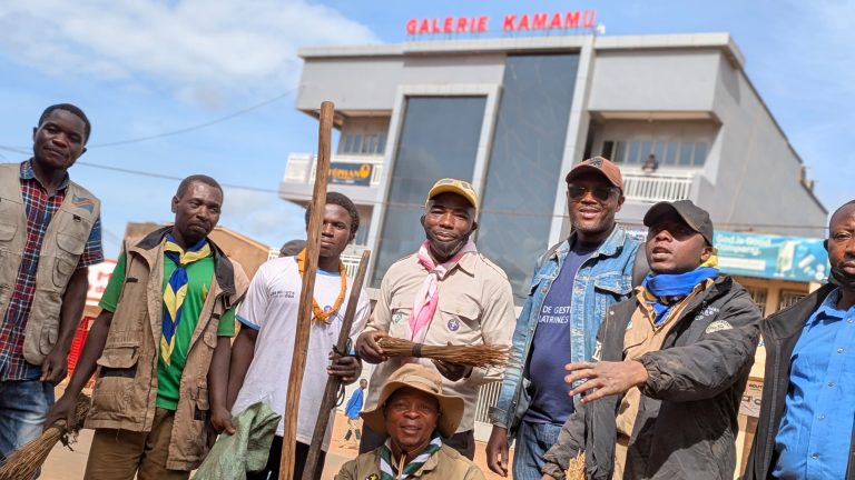Butembo :  les scouts deviennent des acteurs engagés de l’assainissement urbain
